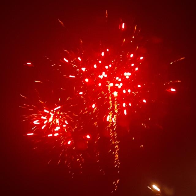 Bild von Feuerwerk, als Logo